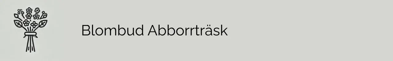 Blombud Abborrträsk