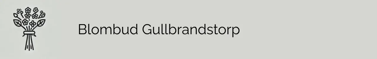 Blombud Gullbrandstorp