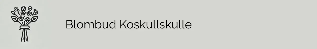 Blombud Koskullskulle