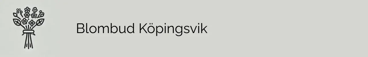 Blombud Köpingsvik